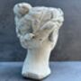 Roman Lady Head Plant Pot Handcrafted In/Outdoor Pot, thumbnail 5 of 9