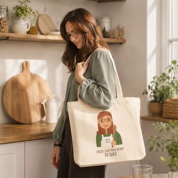 Personalised Baker Tote Bag, 6 of 11