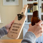 Personalised Wall Mounted Bottle Opener Happy 18th Birthday Gift, thumbnail 1 of 6