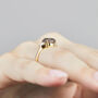18ct Gold Round Brilliant Cut Diamond Engagement Ring, thumbnail 5 of 7