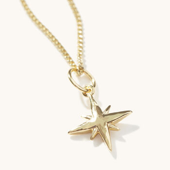 Your Guiding Star Necklace Silver Or 18ct Gold Plated Vermeil, 3 of 5