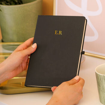 Personalised Hand Foiled Notebook Gift For Her, 2 of 3