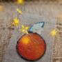 Glass Clementine Christmas Ornaments Keepsake, thumbnail 4 of 4