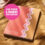 A5 Notebook | Wiggle Wave | Recycled Paper, thumbnail 1 of 6