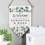 Personalised Botanical Welcome To Wedding Sign, thumbnail 2 of 3