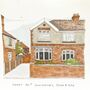 A5 Personalised House Portrait, thumbnail 5 of 9