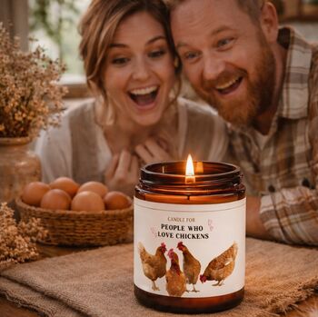 Chicken Gifts Funny Candle For People Who Love Chickens, 3 of 8