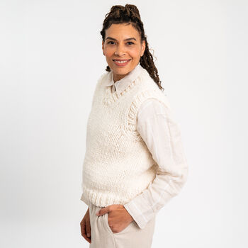 Tank Top Easy Knitting Kit, 3 of 10