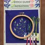 Scottish Thistles Embroidery Kit, thumbnail 3 of 8