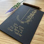 Personalised Initial Flower Gold Foil Card, thumbnail 7 of 12