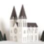 Paper Cathedral Christmas Decoration, thumbnail 4 of 9