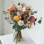 Spring Mothers Day Dried Flower Gift Posy Bouquet, thumbnail 1 of 5