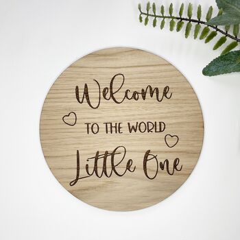 Welcome Baby Arrival Sign, 3 of 7