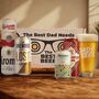 Premium Beer Best Dad Gift Set With Glass, thumbnail 1 of 6