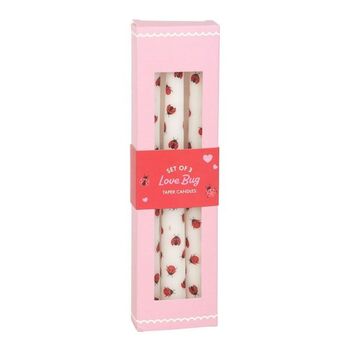 Love Bug Ladybird Candles Set, 4 of 4