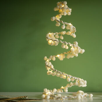 Mini Light Up Pom Pom Tree, 4 of 4