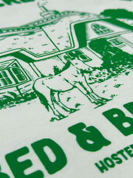'As Seen On Tv' Secret House Screen Printed T Shirt, 2 of 3