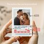 Personalised Romantic Style Block Keepsake Gifts, thumbnail 3 of 12