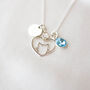 Personalised Cat Necklace In Sterling Silver, thumbnail 9 of 9