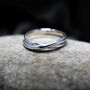 Handmade Endless Love Silver Keepsake Wedding Ring, thumbnail 1 of 6