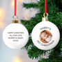 Personalised Ceramic Photo Bauble, thumbnail 3 of 4