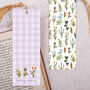 Meadow Flowers Bookmark With Coloured Tassel, thumbnail 2 of 3