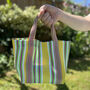 Respiin Recycled Woven Lunch Bag, thumbnail 3 of 12