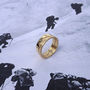 Personalised Mountain Landscape Skyline Ring, thumbnail 6 of 10