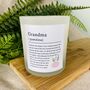 Personalised Grandma Definition Candle, thumbnail 2 of 11