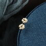 'Grandma's Solid Gold' Knot Earrings, thumbnail 5 of 6