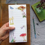 Wild Flower 'To Do' List Notepad, thumbnail 8 of 8