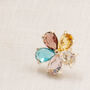 Crystal Colourful Daisy Pin Brooch, thumbnail 3 of 12