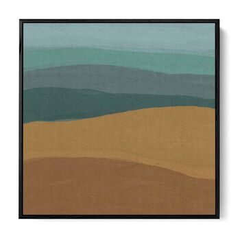 Coastal Sandy Beach Canvas Art Print, 2 of 4