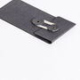 Recycled Leather Envelope Style Pouch Case, thumbnail 2 of 5