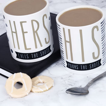 His And Hers Funny Mug Pair, 5 of 10