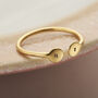 Personalised Disc Open Ring, thumbnail 3 of 12
