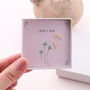 'Make A Wish' Dandelion Sterling Silver Earrings, thumbnail 1 of 7