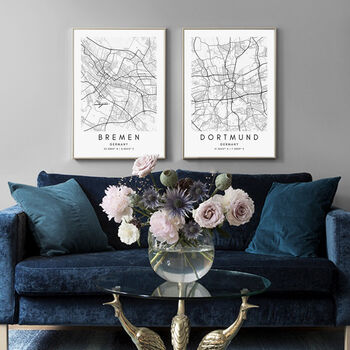 Personalised City Map Poster, 3 of 11