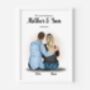 Personalised Mother And Son Print Gift For Mum, thumbnail 2 of 9