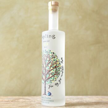 Personalised 70cl Sapling Gin, 5 of 10