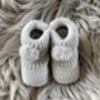 Embroidered Grey Furry Waffle Blanket, thumbnail 4 of 4