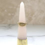 Hammered Gold Plated Silver Russian Wedding Ring, thumbnail 3 of 5