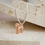 Poodle Silver Dog Charm, thumbnail 5 of 11