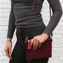 Luxury Leather Personalised Clutch Or Shoulder Bag, thumbnail 3 of 12