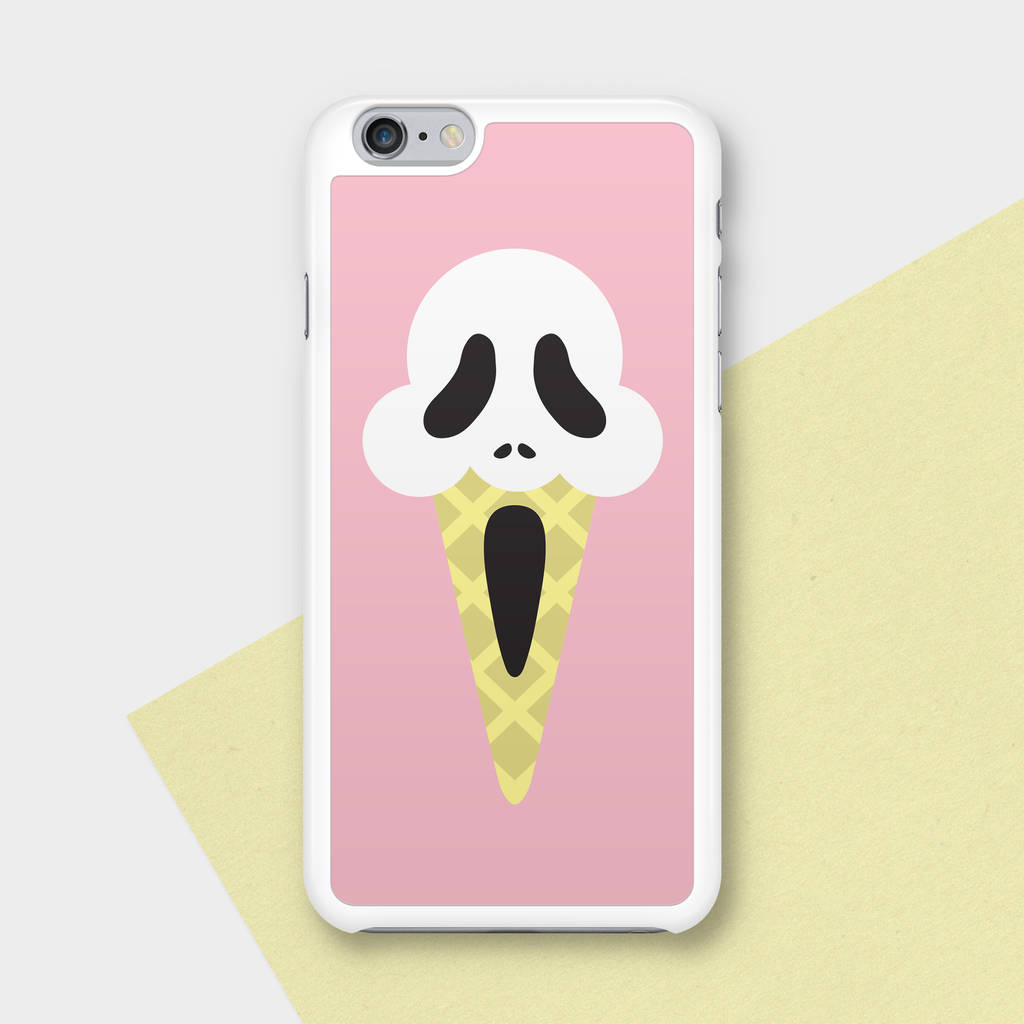 illustrated ice cream phone case by paperhappy