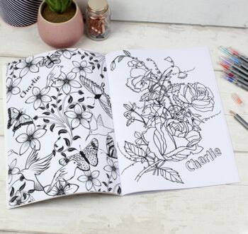 Personalised Gardening Colouring Book, 4 of 5