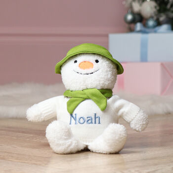 Personalised The Musical Snowman Soft Toy, 4 of 8