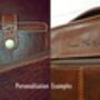 Briefcase Made From Real Leather Valentines Day Gift, thumbnail 11 of 11