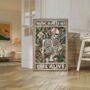 Vintage Skeleton Music Print, thumbnail 2 of 2