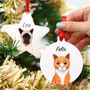 Personalised Cat Breed Christmas Tree Decoration, thumbnail 2 of 8